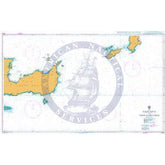 British Admiralty Nautical Chart  3679: Nisos Kriti to Nisos Karpathos